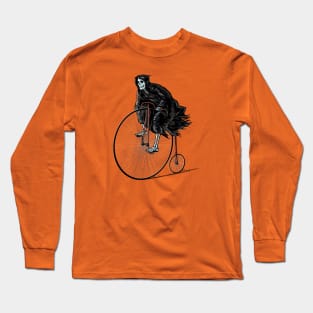 Death Rides a Rusty Farthing Long Sleeve T-Shirt